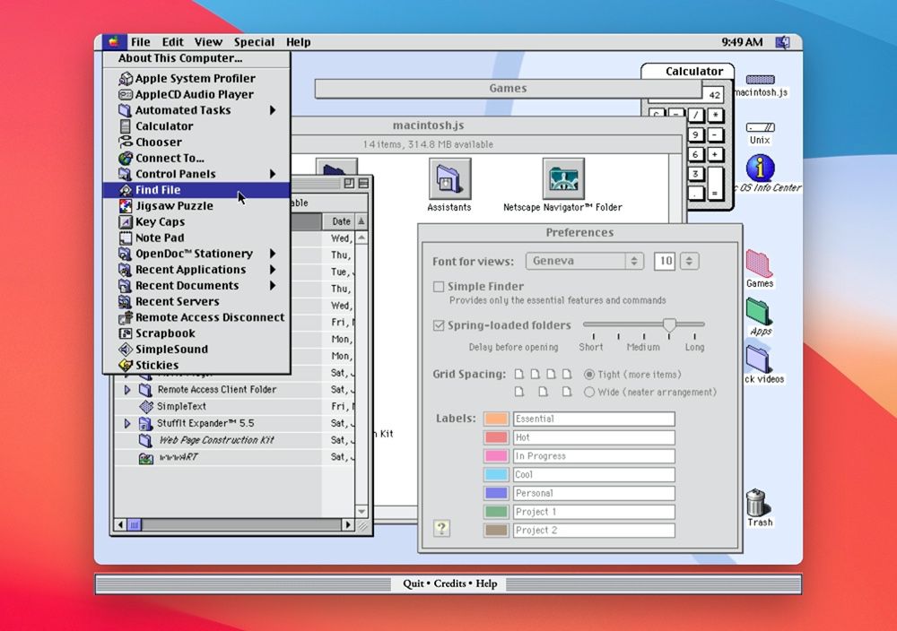 emulator windows na mac os